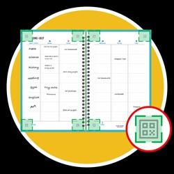 Five Star Notebook in use with the app